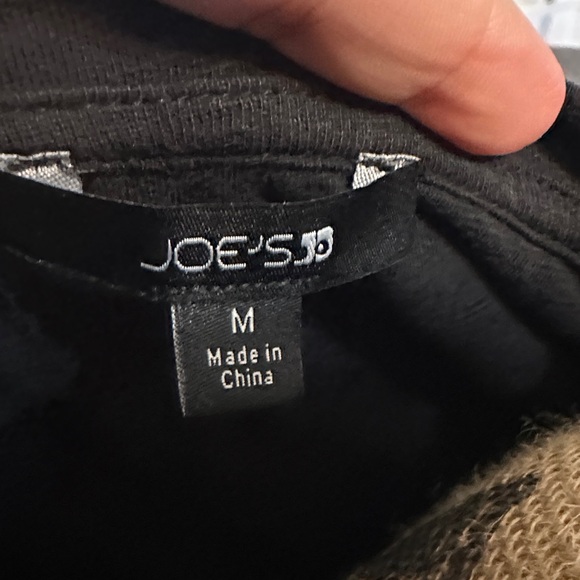 Joe's Jeans Black Muscle Tee - Picture 2 of 2